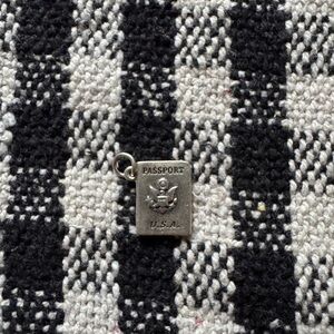 James Avery Silver Passport Charm